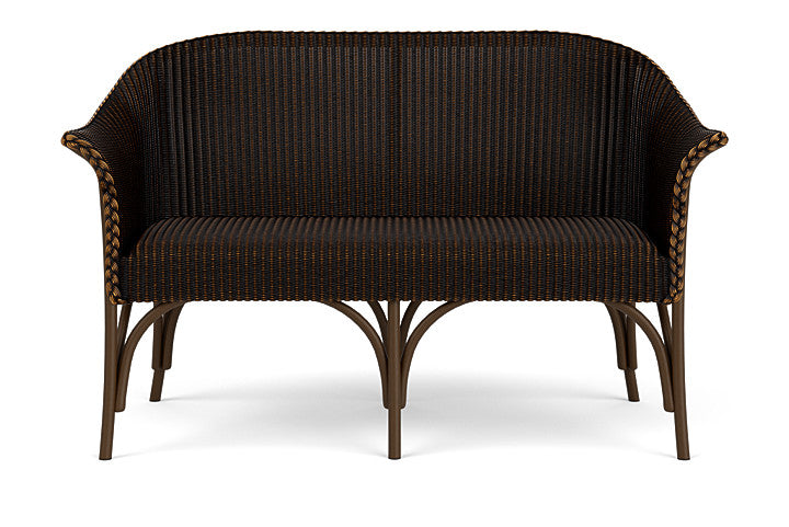 Lloyd Flanders All Seasons Settee with Padded Seat