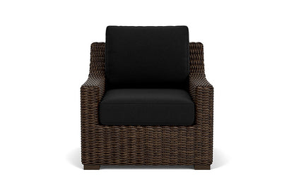 Lloyd Flanders Mesa Lounge Chair in Pecan Finish