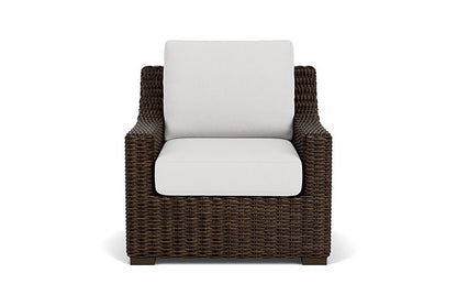 Lloyd Flanders Mesa Lounge Chair in Pecan Finish