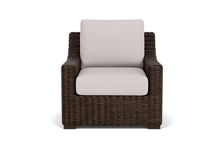 Lloyd Flanders Mesa Lounge Chair in Pecan Finish