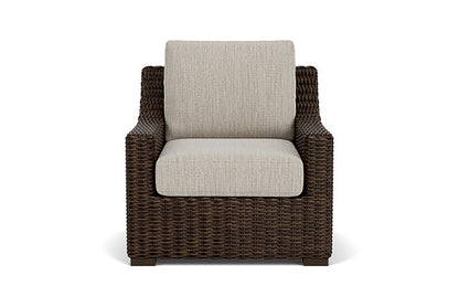 Lloyd Flanders Mesa Lounge Chair in Pecan Finish