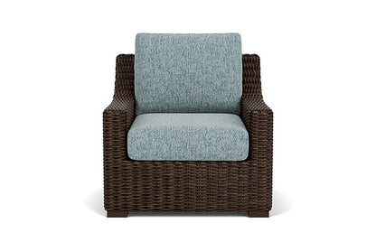 Lloyd Flanders Mesa Lounge Chair in Pecan Finish