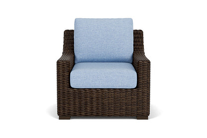 Lloyd Flanders Mesa Lounge Chair in Pecan Finish