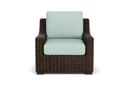 Lloyd Flanders Mesa Lounge Chair in Pecan Finish