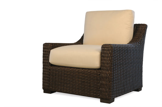 Lloyd Flanders Mesa Lounge Chair in Pecan Finish