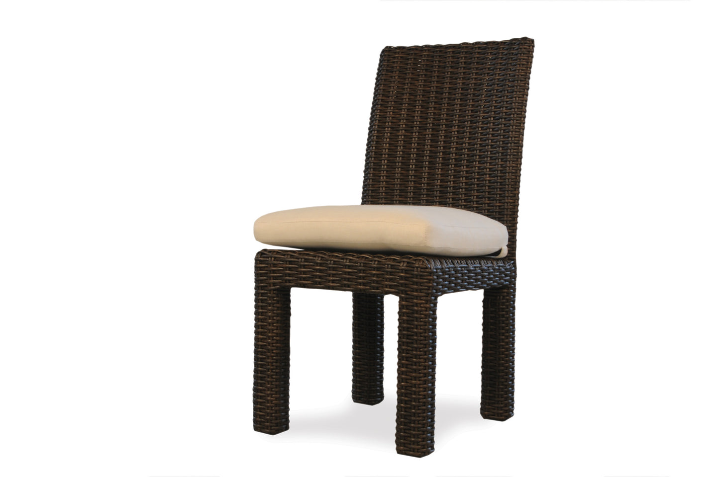 Lloyd Flanders Mesa Armless Dining Chair in Pecan Finish