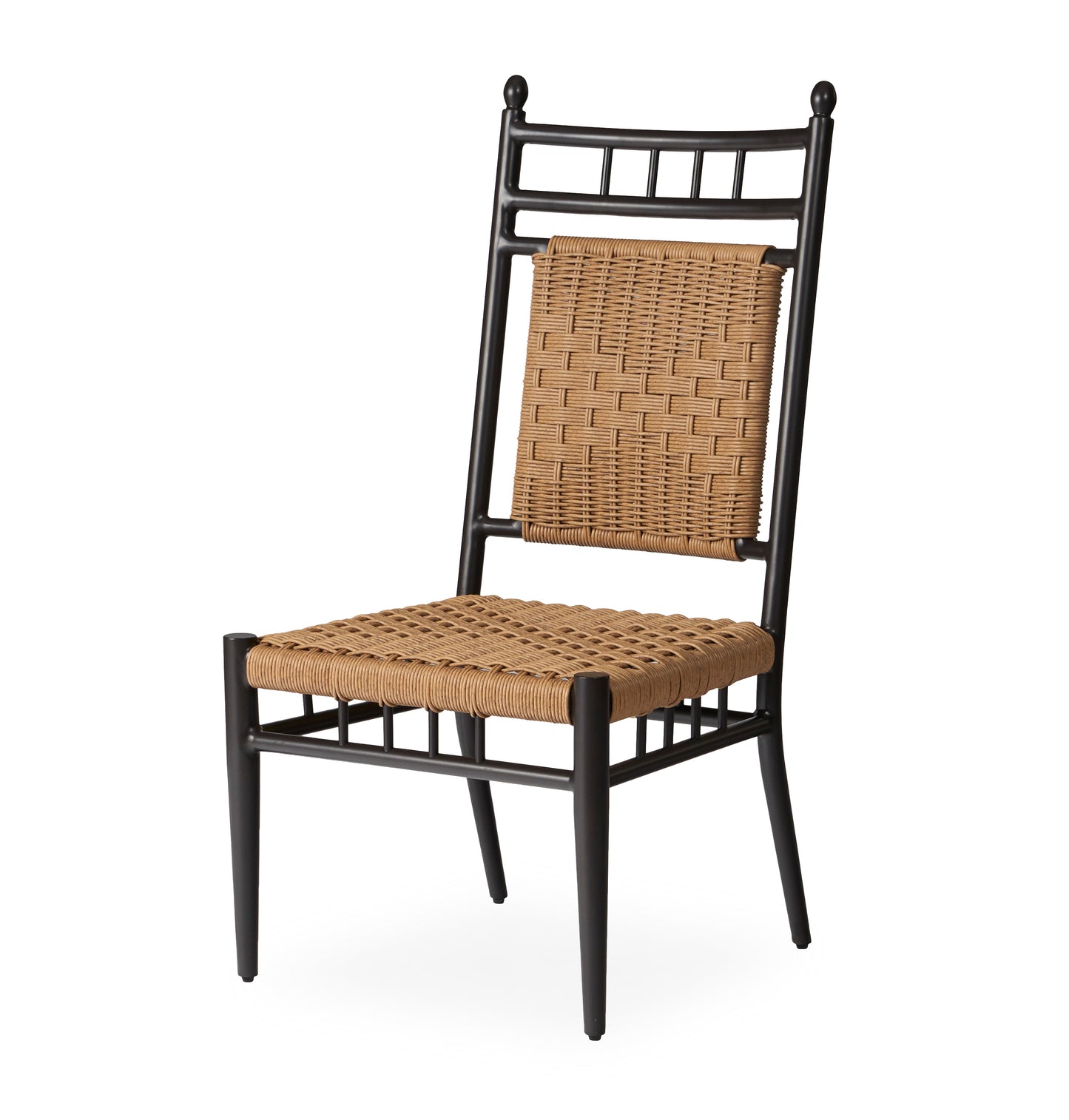 Lloyd Flanders Low Country Armless Dining Chair in Natural Finish