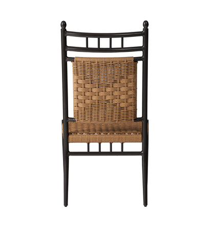 Lloyd Flanders Low Country Armless Dining Chair in Natural Finish