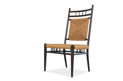 Lloyd Flanders Low Country Armless Dining Chair in Natural Finish