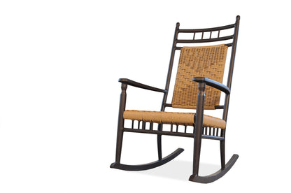 Lloyd Flanders Low Country Porch Rocker in Natural Finish