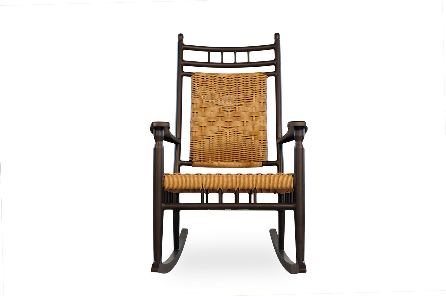 Lloyd Flanders Low Country Porch Rocker in Natural Finish