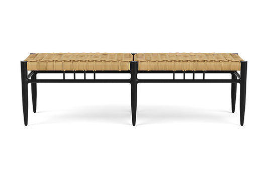 Lloyd Flanders Low Country Dining Bench in Natural Finish