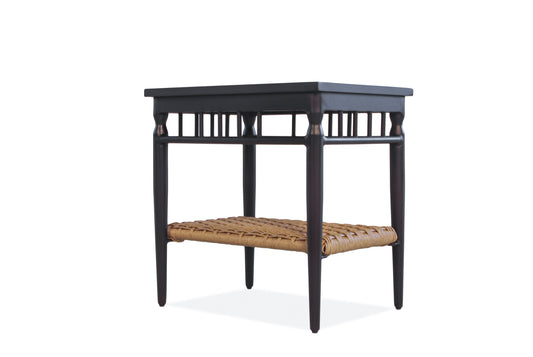 Lloyd Flanders Low Country 24" Rectangular End Table in Natural Finish