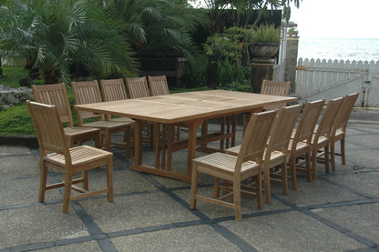 Sahara Rialto 13-Piece Rectangular Dining Set