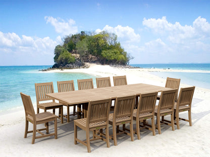 Sahara Rialto 13-Piece Rectangular Dining Set