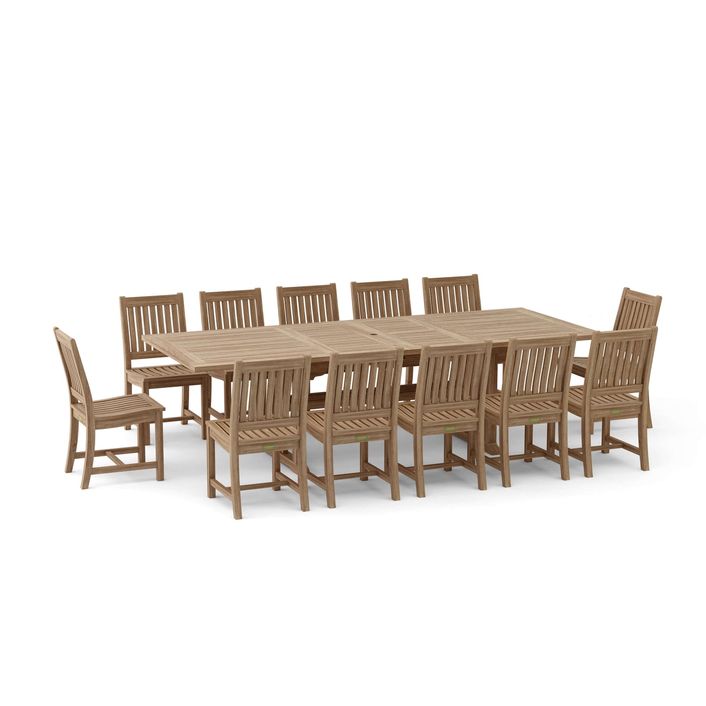 Sahara Rialto 13-Piece Rectangular Dining Set