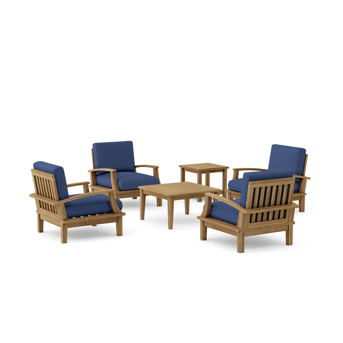 Brianna Bahama 6-Pieces Deep Seating Armchair Set