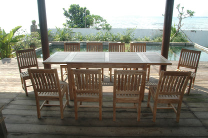 Bahama Rialto 11-Piece Rectangular Dining Set