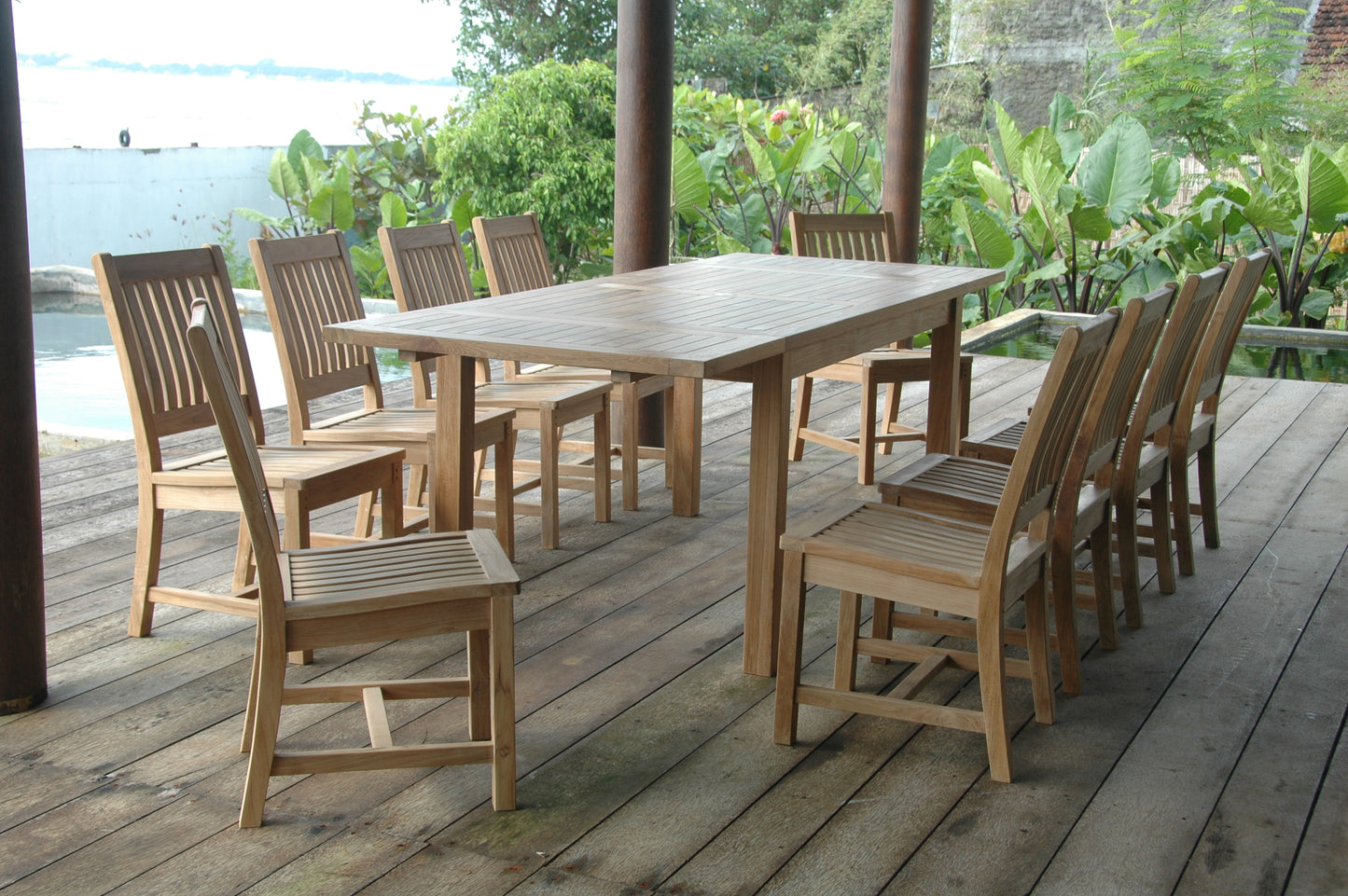 Bahama Rialto 11-Piece Rectangular Dining Set