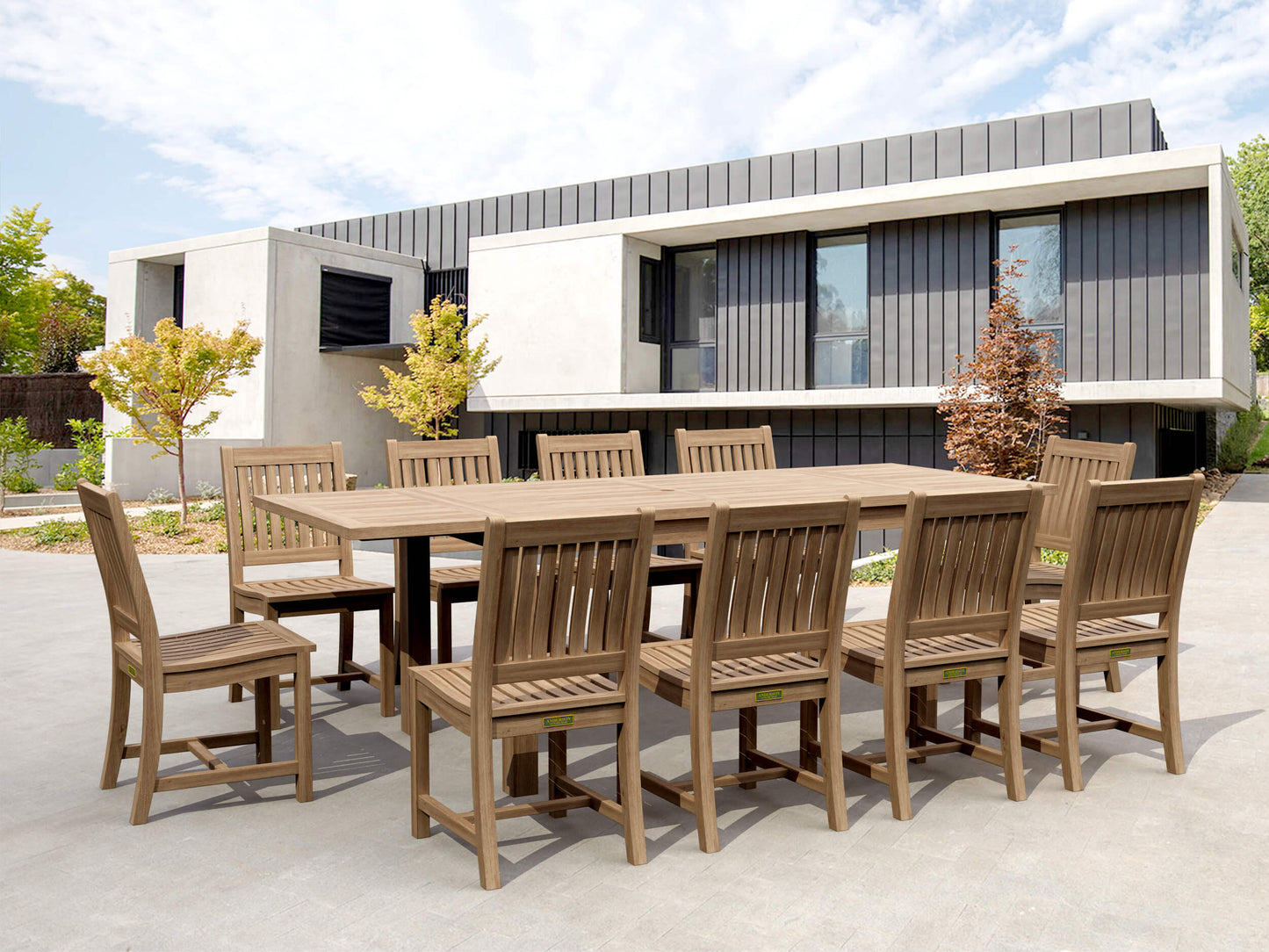 Bahama Rialto 11-Piece Rectangular Dining Set