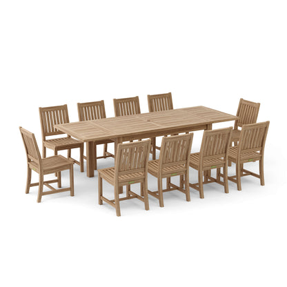 Bahama Rialto 11-Piece Rectangular Dining Set
