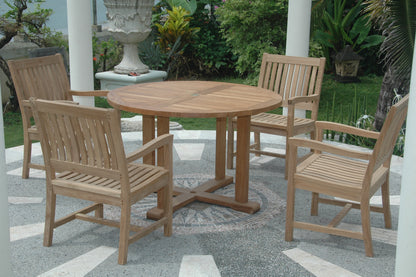 Tosca Rialto Armchair 5-Piece Dining Set