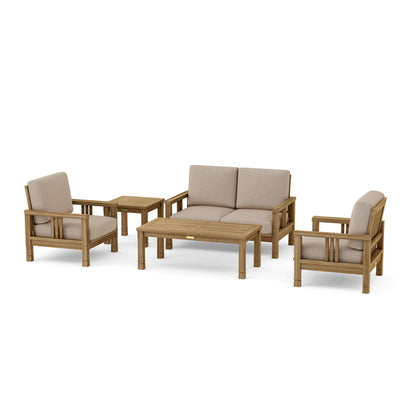 SouthBay Deep Seating 5-Pieces Conversation Set A