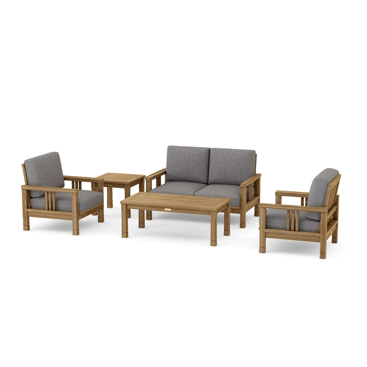 SouthBay Deep Seating 5-Pieces Conversation Set A