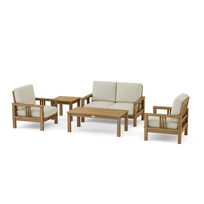 SouthBay Deep Seating 5-Pieces Conversation Set A