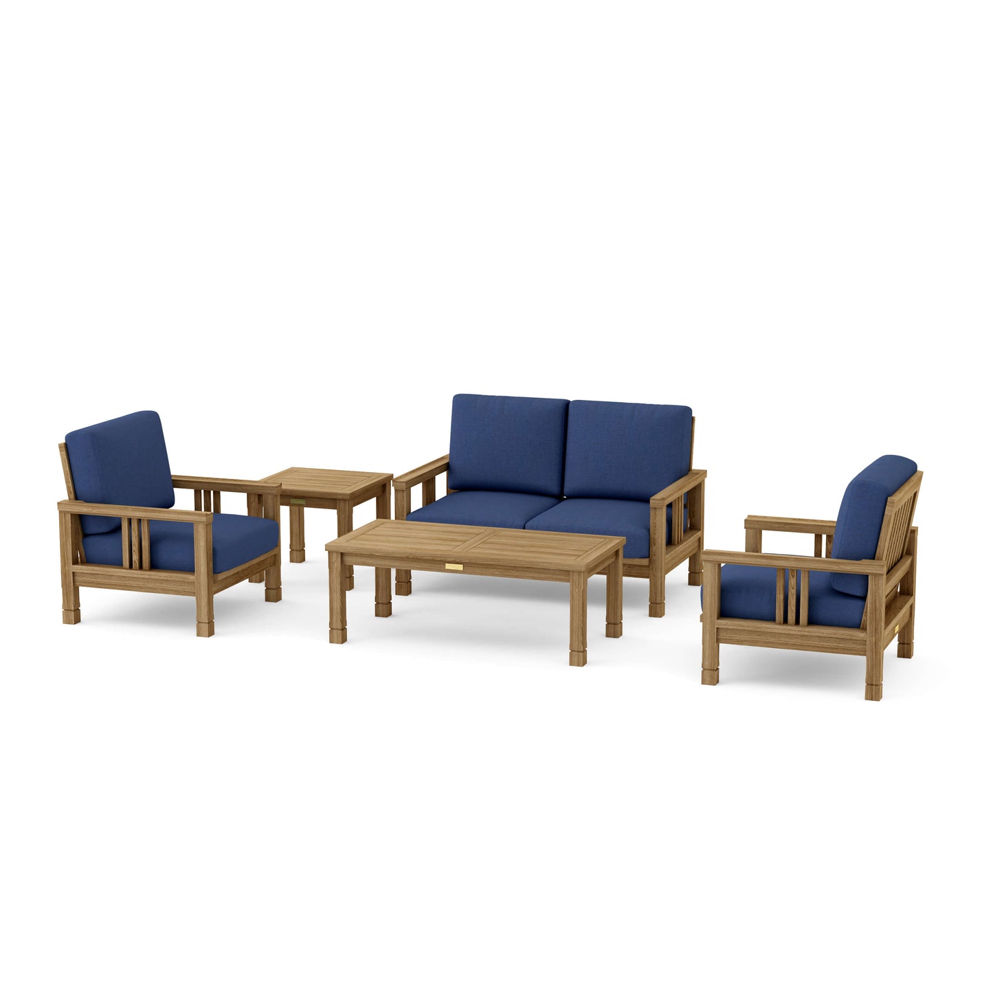 SouthBay Deep Seating 5-Pieces Conversation Set A