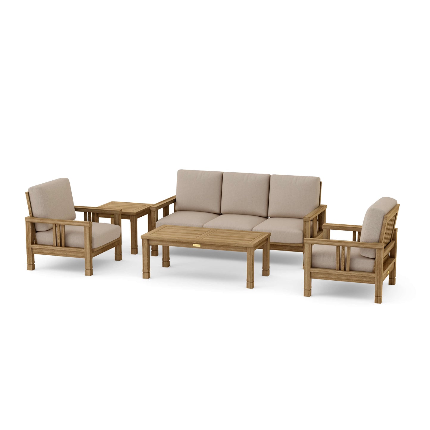 SouthBay Deep Seating 5-Pieces Conversation Set B