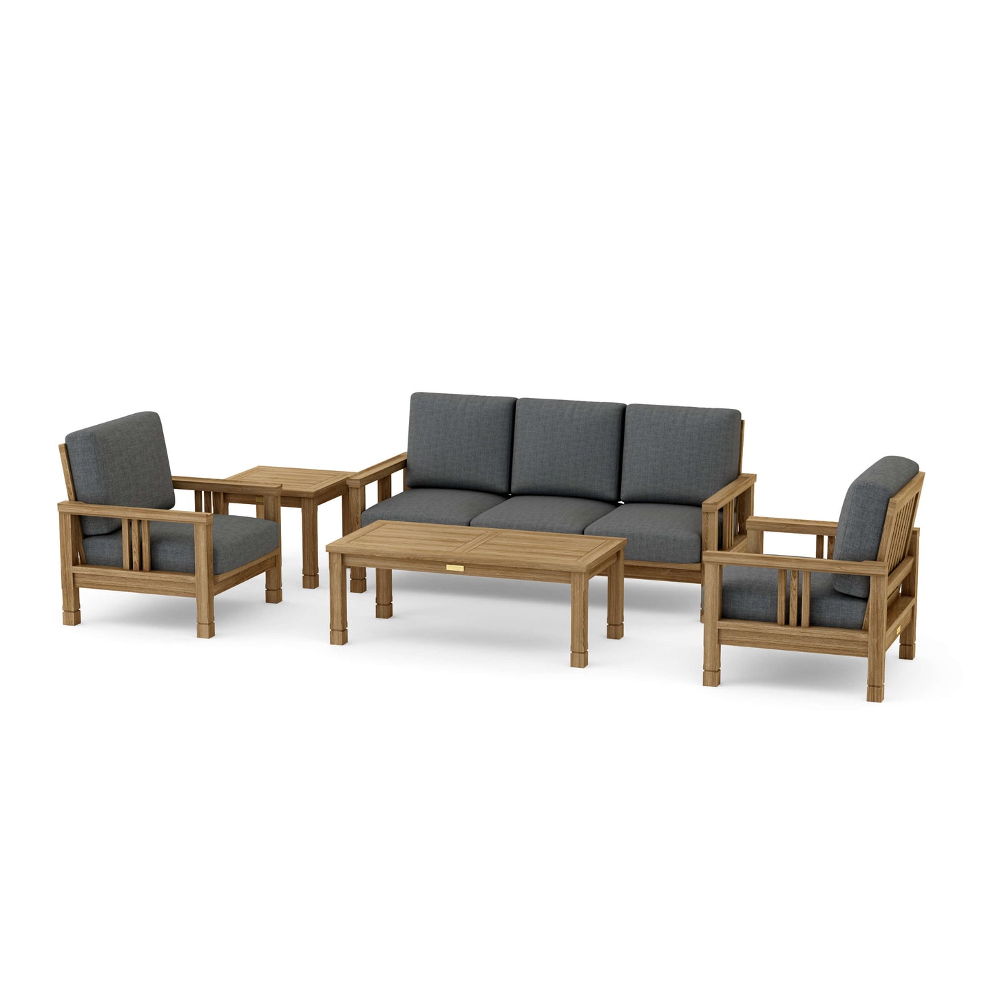 SouthBay Deep Seating 5-Pieces Conversation Set B