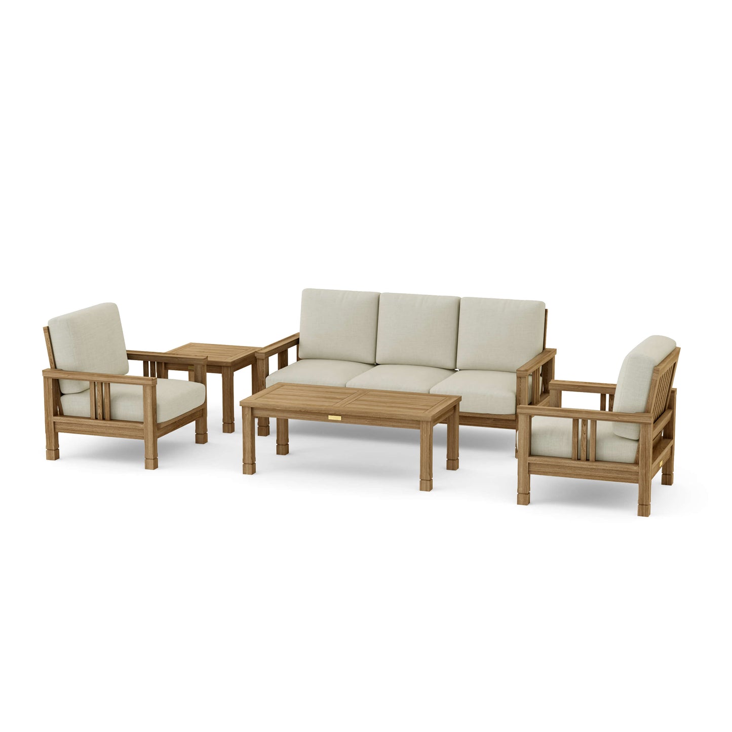 SouthBay Deep Seating 5-Pieces Conversation Set B