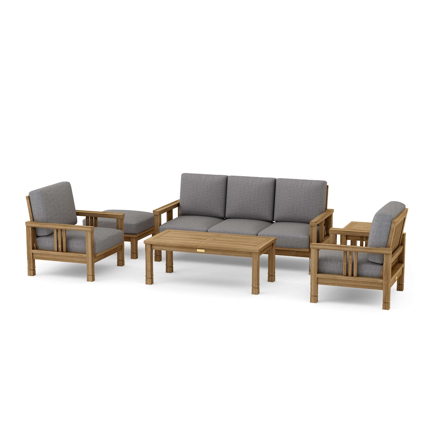 SouthBay Deep Seating 6-Pieces Conversation Set A