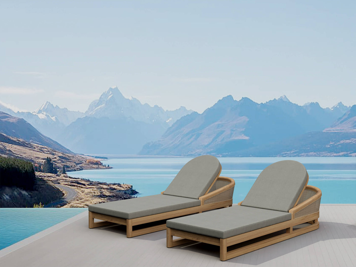 Catania Sun Lounger - Set of 2