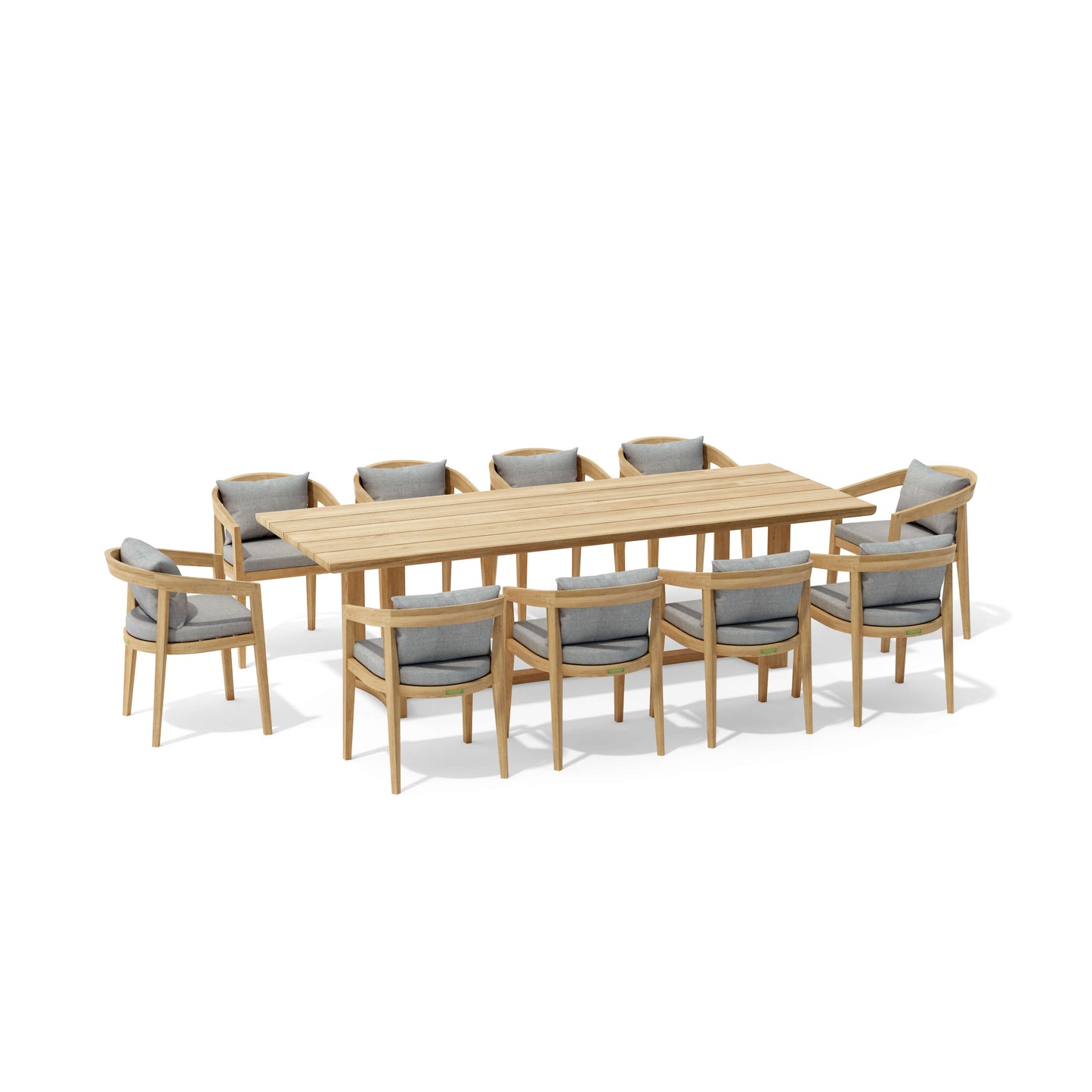 Toscana 11 Piece Dining Table Set