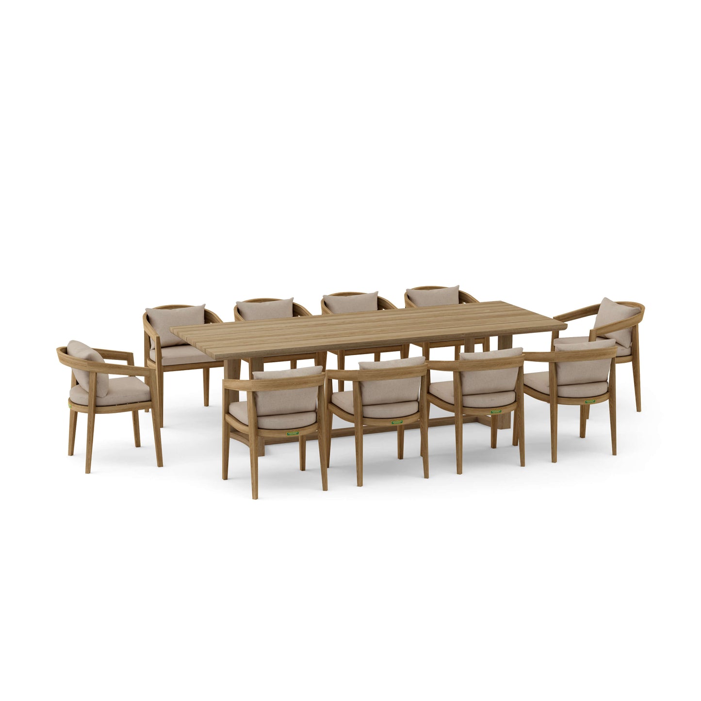 Toscana 11 Piece Dining Table Set